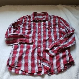 Lucky Brand Mens Plaid Long Sleeve shirt